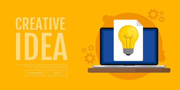 Creative Inention Creative Idea Concept Illustration For Creativity Imagination ...