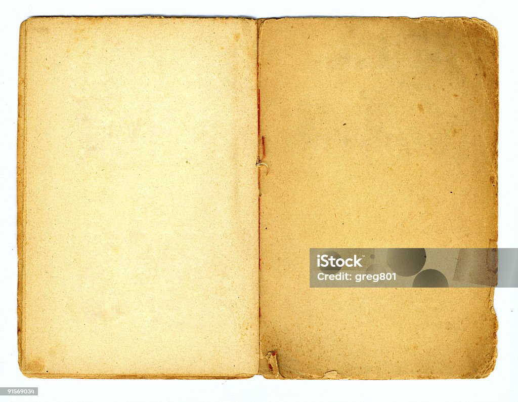Bardzo stary Papier książki - Zbiór zdjęć royalty-free (Bez ludzi)