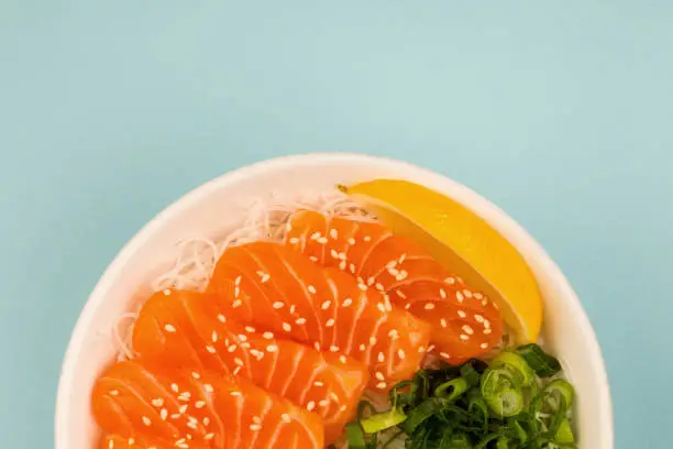 Photo of Hawaiian Smoked Salmon Sashimi Bowl