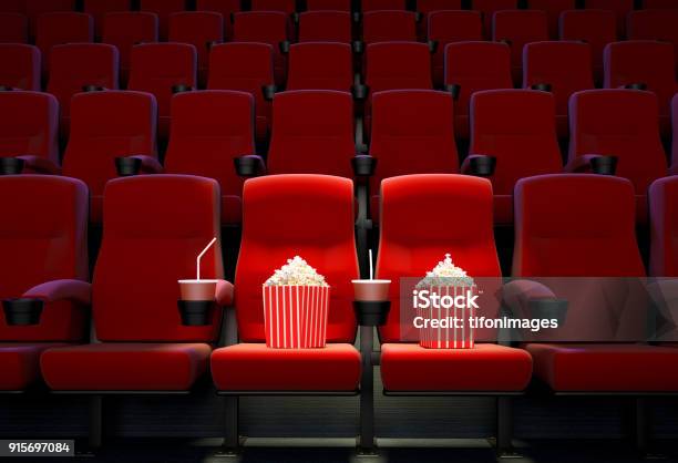 指定席のコンセプト - 映画館のストックフォトや画像を多数ご用意 - 映画館, 芸能関連 映画, ポップコーン