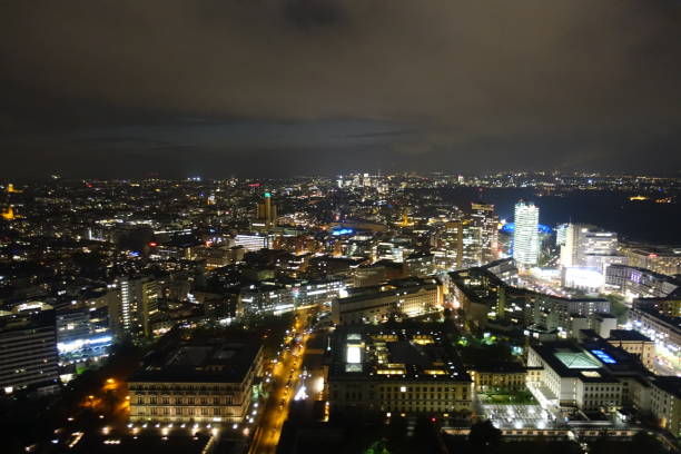 istock View of Berlin center from above  at night 915700834