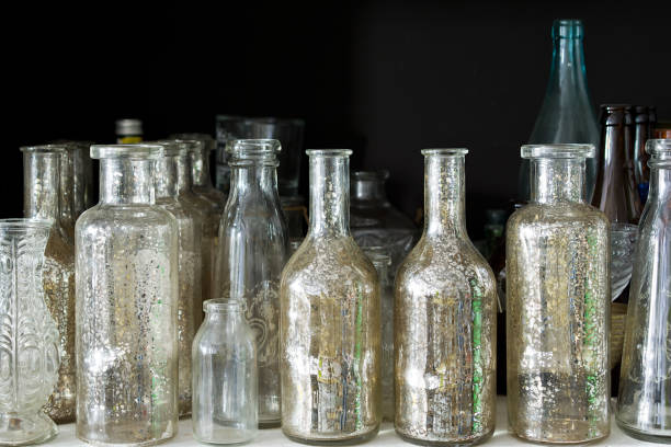 istock Many small glass medical bottles. 915705608