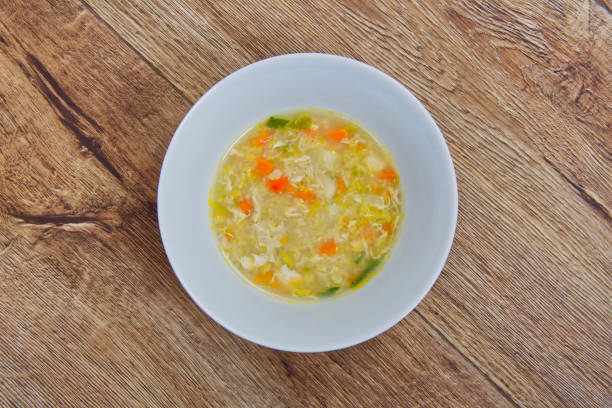 istock Potato soup with vegetables 915709204