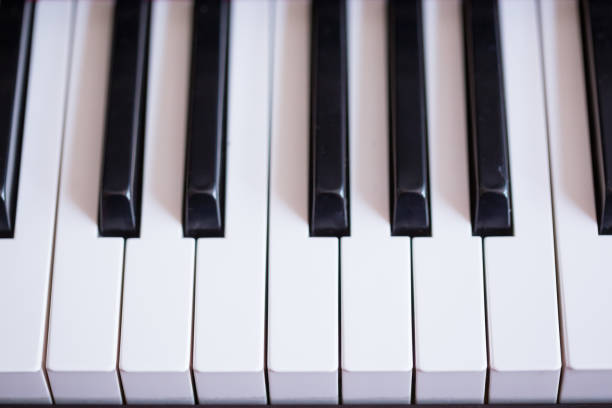 istock Close up of piano keys 915728688