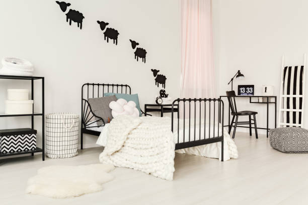 istock White child's bedroom interior 915730174