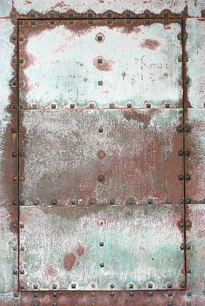 istock Handmade Metallic Door 91574117