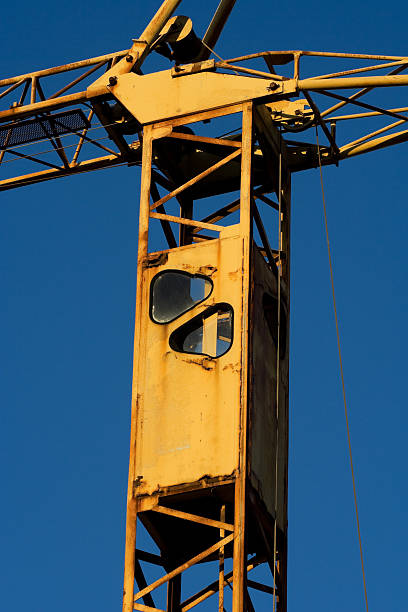 Rusty crane-detail – Foto