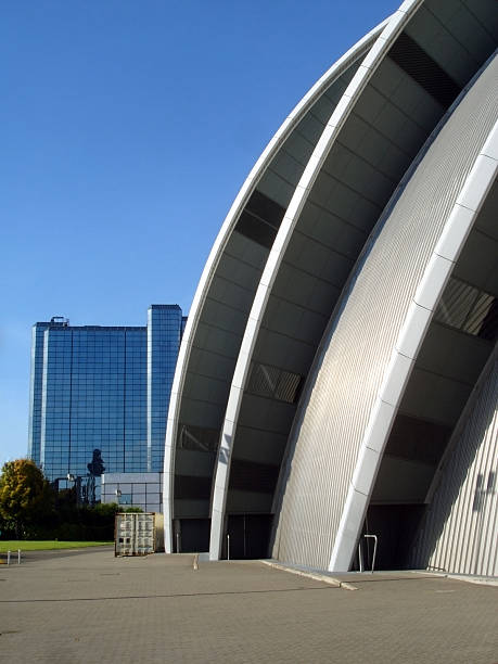 SECC Architecture, Glasgow stock photo