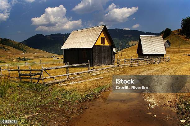 Mountain Road Stock Photo - Download Image Now - Agricultural Field, Autumn, Blue