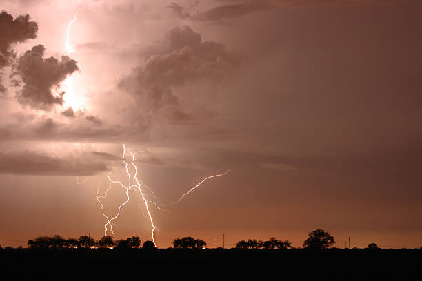istock Lightning storm over Sacramento, CA 91576173