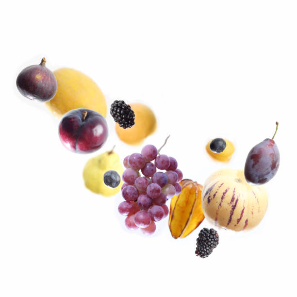 close-up of fresh healthy fruit salad