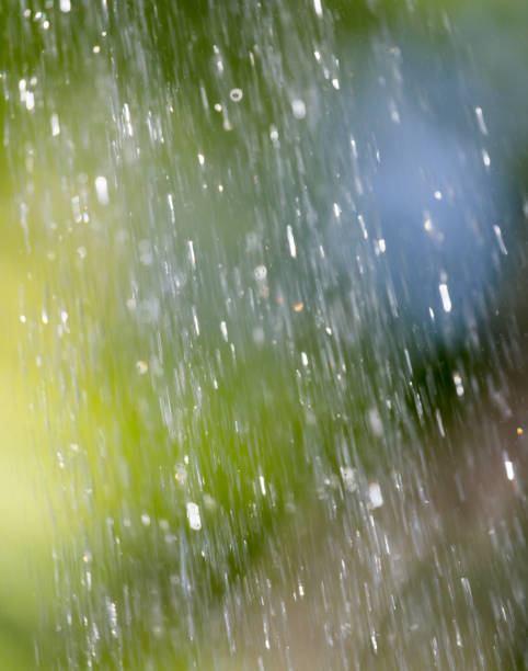istock splashing water on nature. background 915776390