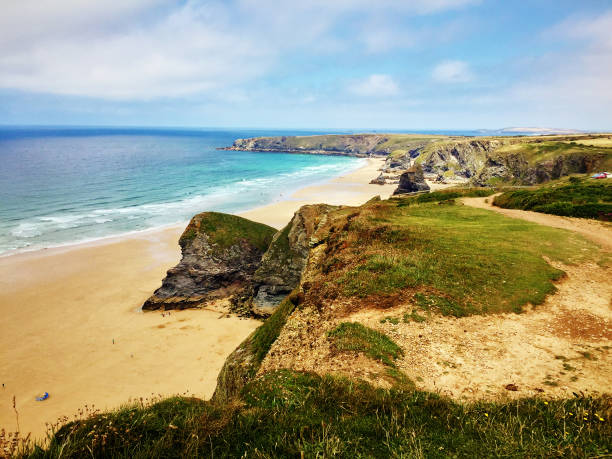 istock View of Carewas and Bedruthan in Cornwall 915786590