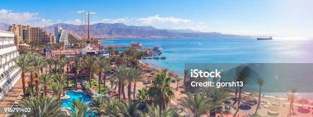Zentralen Öffentlichen Strand Und Yachthafen In Eilat Stockfoto und mehr Bilder von Aqaba