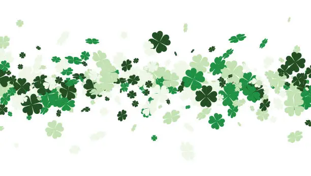 Vector illustration of St. Patrick's day background.