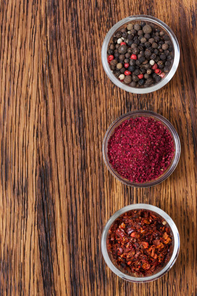 istock A set of spices sumac, pepper and dried tomatoes 915796098
