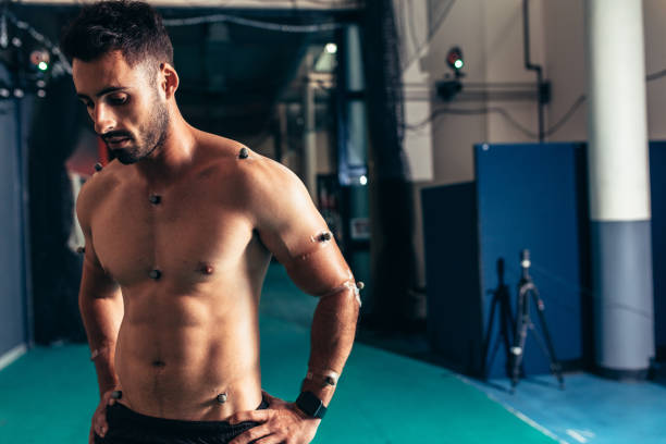 istock Movement and performance test at sports science lab 915796692