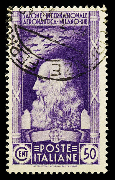 istock Old postage stamp from Italy 91579811