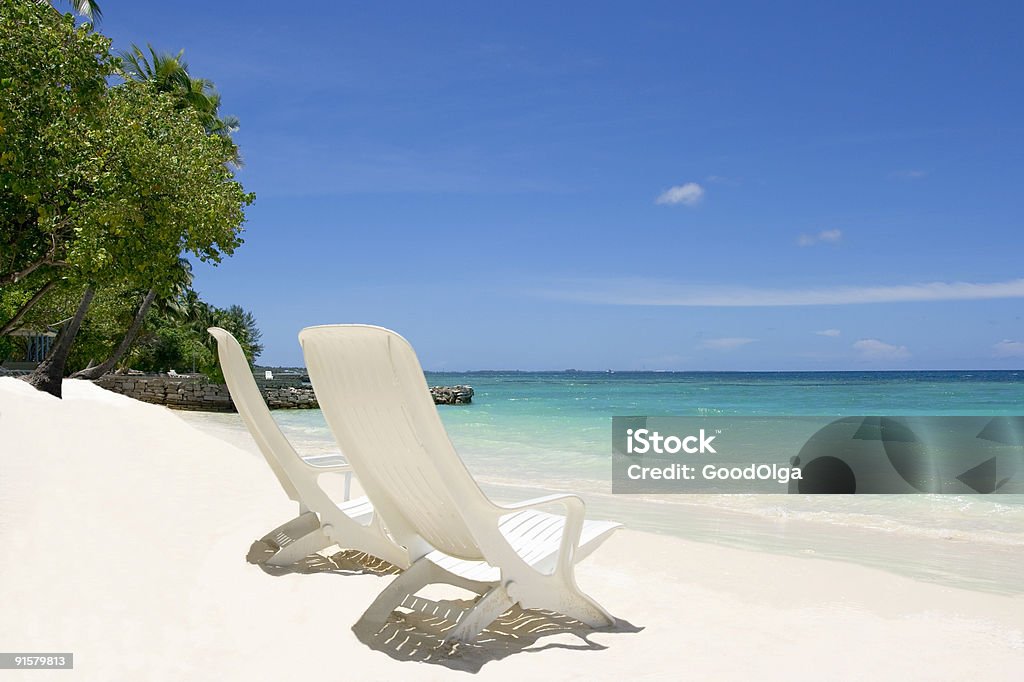 Cadeiras de Praia - Royalty-free Ao Ar Livre Foto de stock