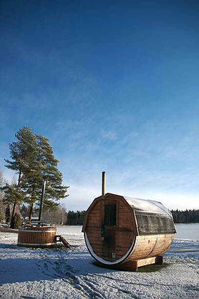 sauna swedish sauna stock pictures, royalty-free photos & images