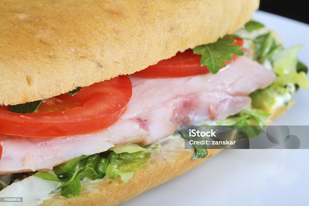 Delicious sandwich  Appetizer Stock Photo