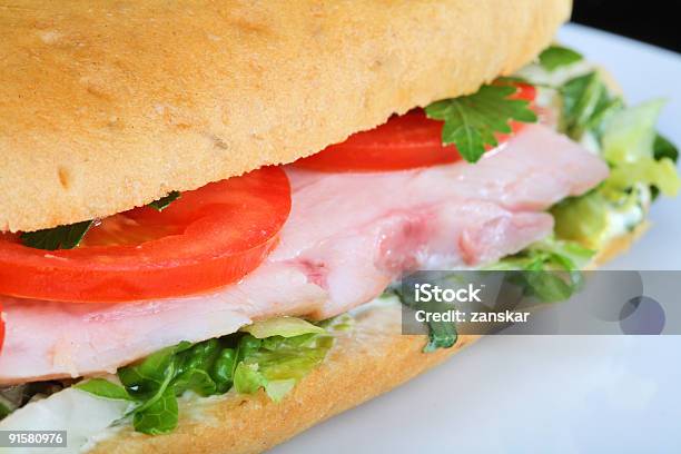 Delicious Sandwich Stock Photo - Download Image Now - Appetizer, Bread, Cheese