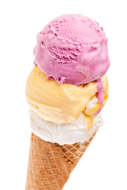 istock Colorful ice cream cone in detail 915809920
