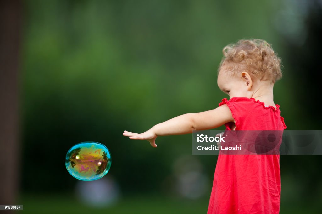 Linda chica - Foto de stock de Burbuja libre de derechos