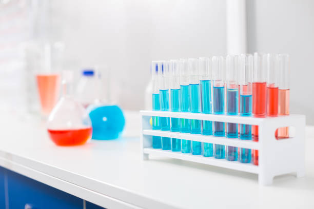 istock Transparent vials filled with medication 915831470
