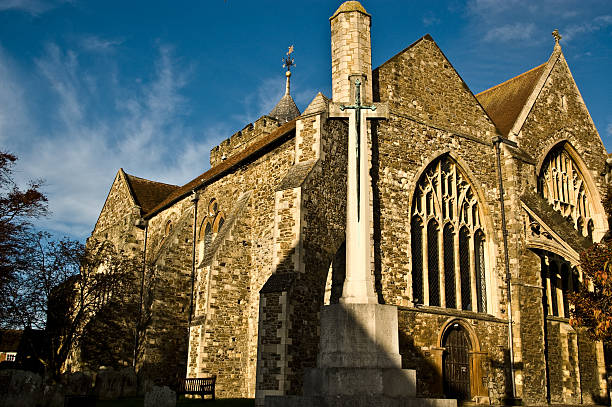 St Mary Kościół, żyto, Sussex – zdjęcie