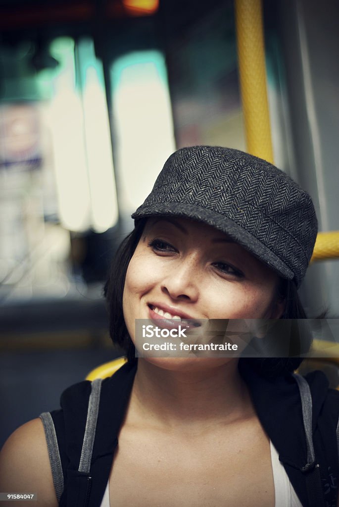 En autobús - Foto de stock de 18-19 años libre de derechos