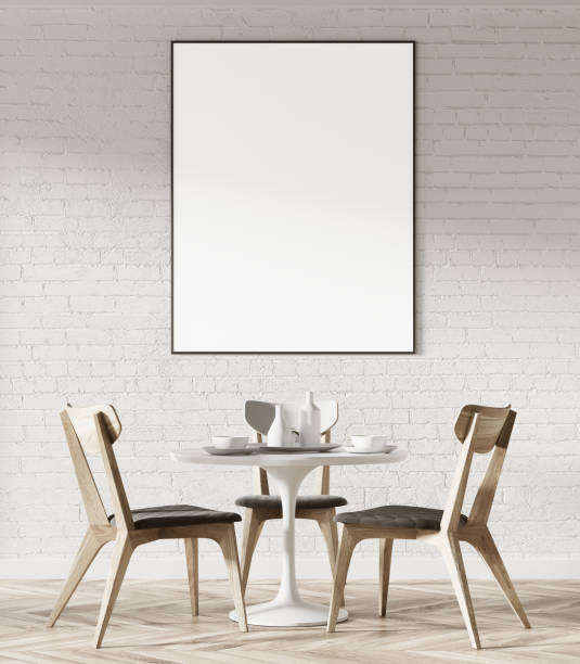 istock Loft restaurant inerior, poster close up 915846390
