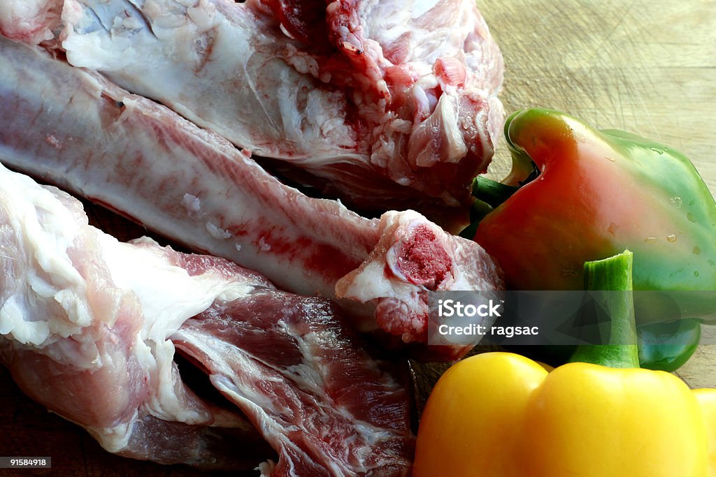 Carne crua - Royalty-free Alimentação Não-saudável Foto de stock