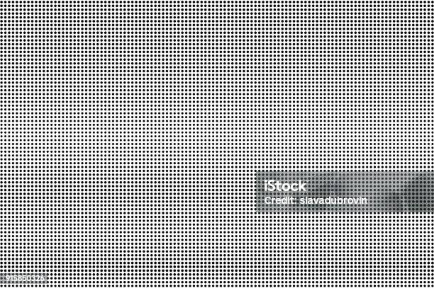 Black And White Dotted Gradient Contrast Half Tone Vector Background Subtle Dotted Halftone Stock Illustration - Download Image Now