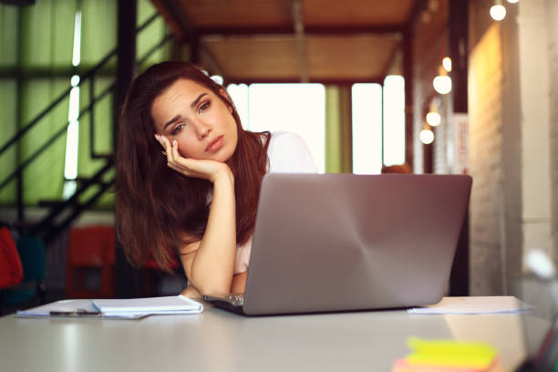 istock Hipster Woman use Laptop huge Loft Studio.Student Researching Process Work.Young Business Team Working Creative Startup modern Office.Analyze market stock,new strategy 915854824