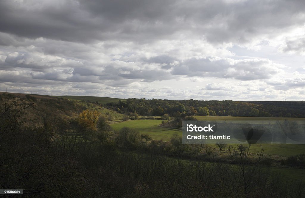 landscape  Agricultural Field Stock Photo