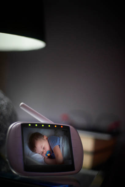 istock Video monitor at night 915864530