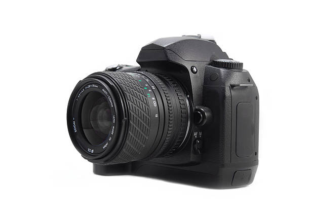 istock Digital SLR with zoom lens 91587314