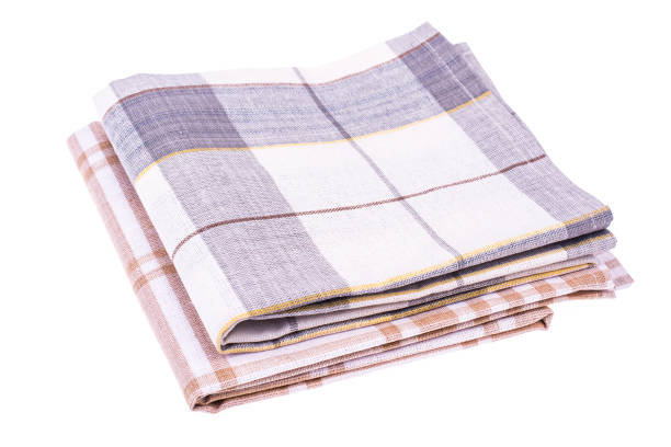 istock Kitchen towel, napkin, isolated on white background 915878364