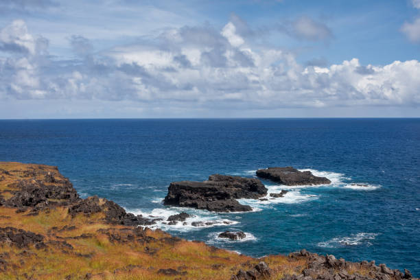 istock Easter Island seascape 915883322