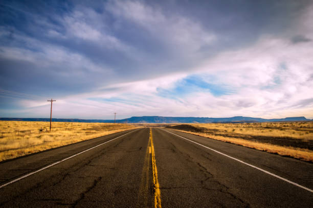 istock Open highway in  Colorado landscape 915883634