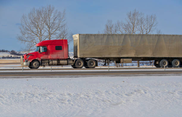 istock Heavy Cargo on the Road 915897166