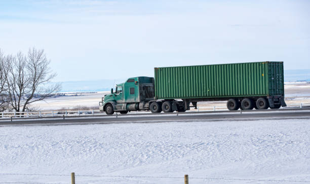istock Heavy Cargo on the Road 915897318