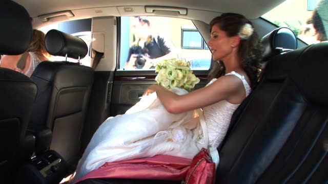 HD: Bride In The Car