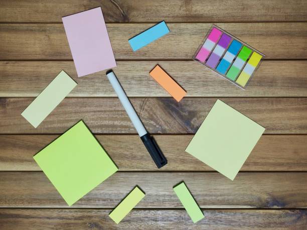 istock Office Supplies Adhesive paper 915933822