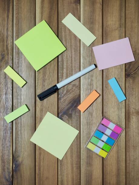 istock Office Supplies Adhesive paper 915933826