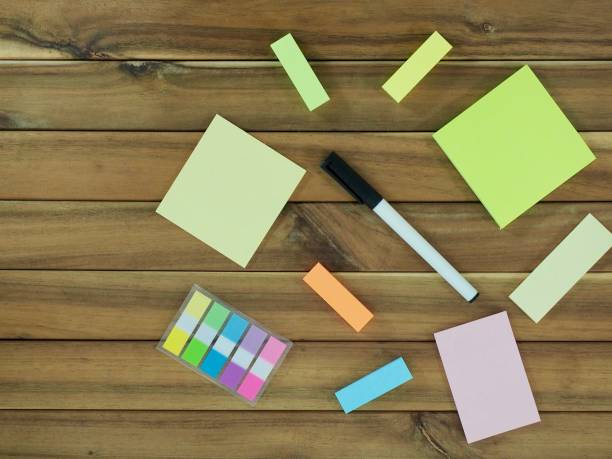 istock Office Supplies Adhesive paper 915933838