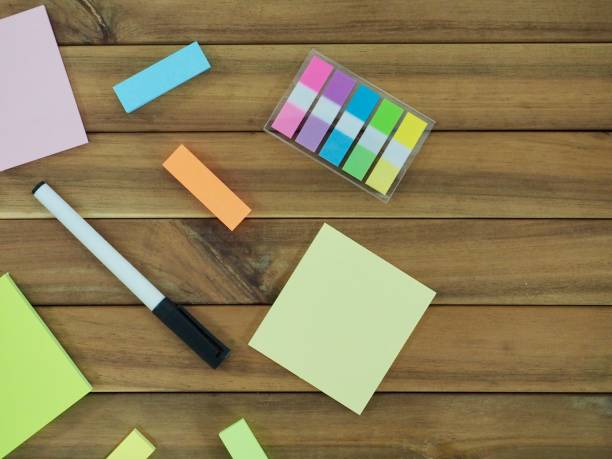 istock Office Supplies Adhesive paper 915933884