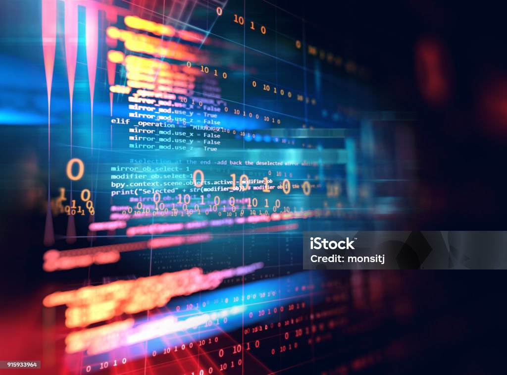 Programming Code Abstract Technology Background Of Software Developer ...