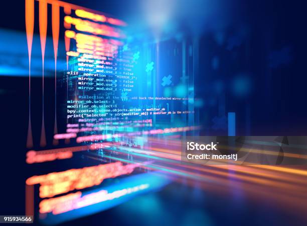 Programming Code Abstract Technology Background Of Software Developer ...